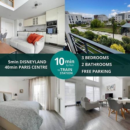 Le Colisee - Appartement Duplex Pour 6 A Disneyland Paris Монтеврен Екстер'єр фото